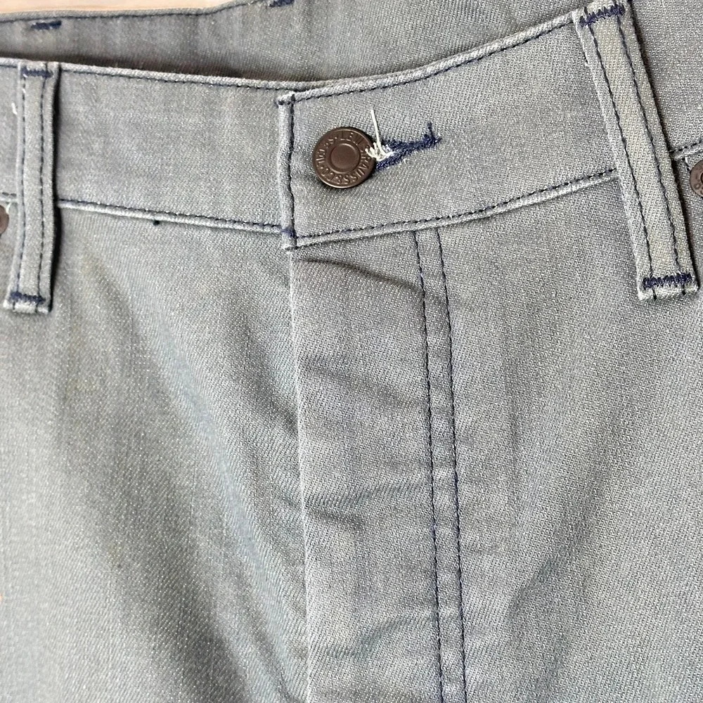 Levi's 511 Slim Fit Jeans Gray Men's Size 38x3 Button Fly Stretch‎ Denim